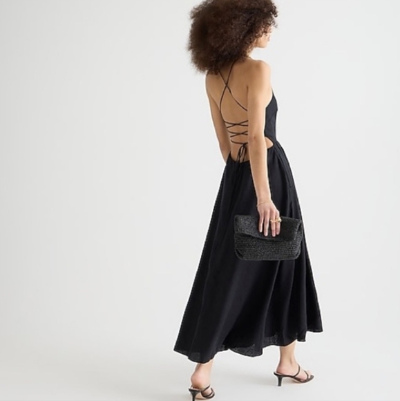 J. Crew Black Strappy Dress - Picture 4 of 11